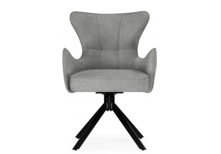 Стул на металлокаркасе Atlanta серый, черный