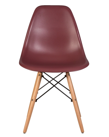 Стул обеденный DSW ножки светлый бук, сливовый R-13
