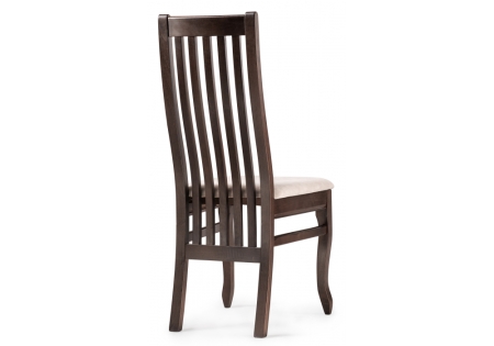 Стул деревянный Арлет ткань латте, венге коричневый