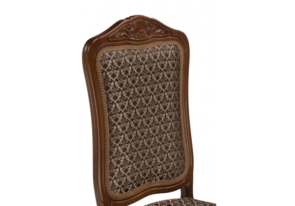 Стул деревянный Эмилин бежевый тк. М14 (Т56), вишня