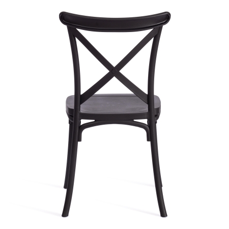 Стул CROSS (mod. PL24) пластик, 48х58х89 см, черный
