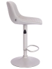 Барный стул Smile экокожа серый