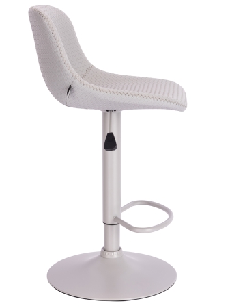 Барный стул Smile экокожа серый