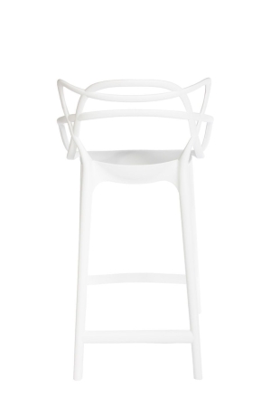 Полубарный стул Masters белый