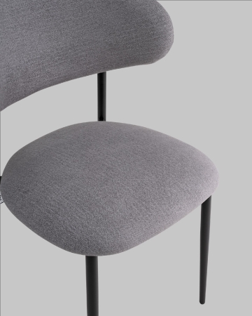 Стул Килиан велюр серый