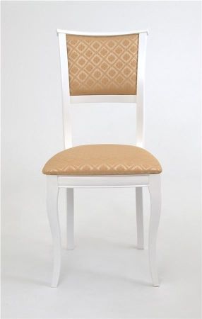 Стул "Кентавр" белый, ткань Santa бежевый