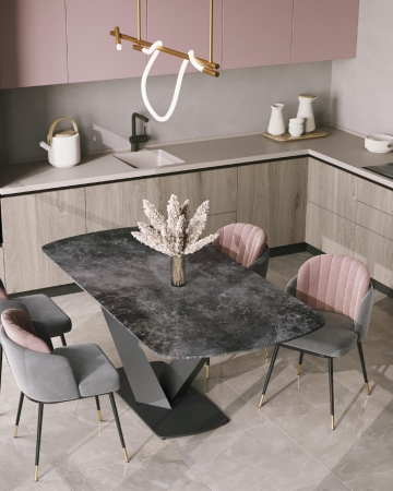 Стул Пенелопа темно-серый