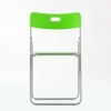 Стул N-299 Fold металлокаркас, пластик светло-зеленый