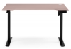 Компьютерный стол Маркос 140х80 розовый, черный