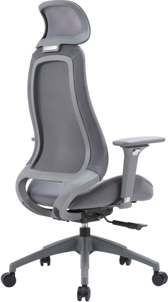 Эргономичное кресло Ant серый ткань серый