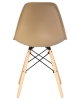 Набор 4 шт Стул обеденный DSW, ножки светлый бук бежевый (GR-03)