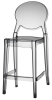 Стул полубарный прозрачный Scab Design Igloo серый