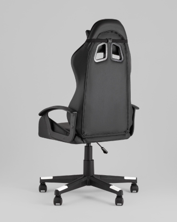 Кресло спортивное Warden TopChairs черно-белый