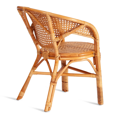 Кресло PELANGI 02/15B светлое дерево без подушки