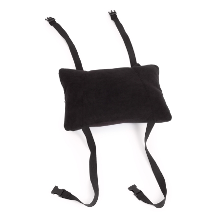 Кресло DRIVER флок и ткань, черный и серый