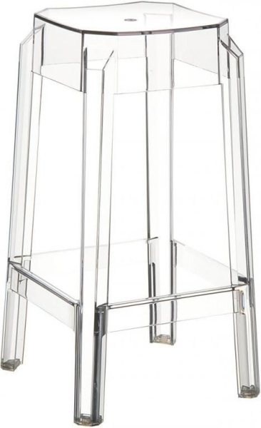 Табурет прозрачный полубарный Fox 65