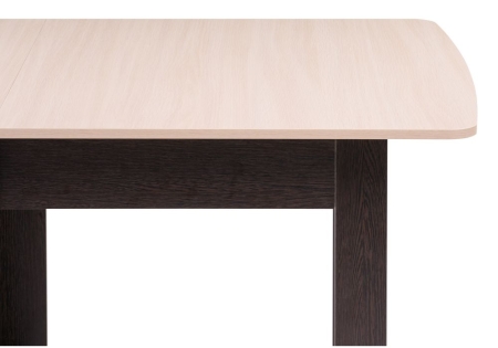 Стол деревянный К4 венге, дуб молочный