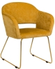Кресло Oscar Желт/Линк золото