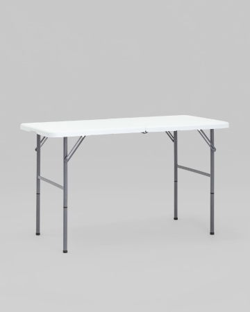 Стол складной чемодан пластиковый Кейт 120 белый