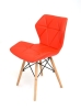 Стул S-879MT PU красный 1007