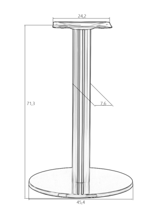 Подстолье обеденное SCOTT