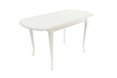 Стол "Прага 110" раздвижной 1100х700 тон 9 эмаль белая