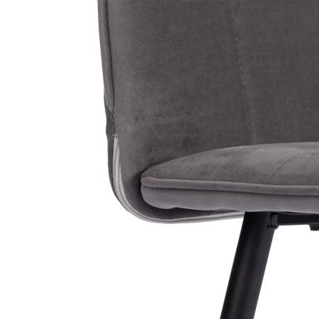 Стул обеденный Bari темно-серый