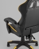 Кресло спортивное TopChairs MG-7043 черно-желтый фото в интернет-магазине Stoolmarket
