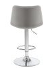 Набор 2 шт Стул барный TAILOR, серый велюр (MJ9-75)