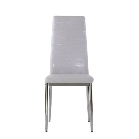 Стул S-1 белый крокодил