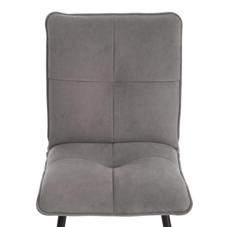 Стул обеденный Sweet серый флок