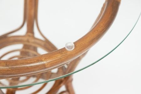 КОМПЛЕКТ " NEW BOGOTA " (диван + 2 кресла + стол со стеклом) с подушками