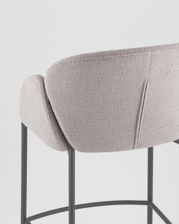 Стул барный Melia серый