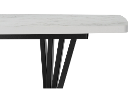 Стол деревянный Эудес 160(205)х90 сабия, черный