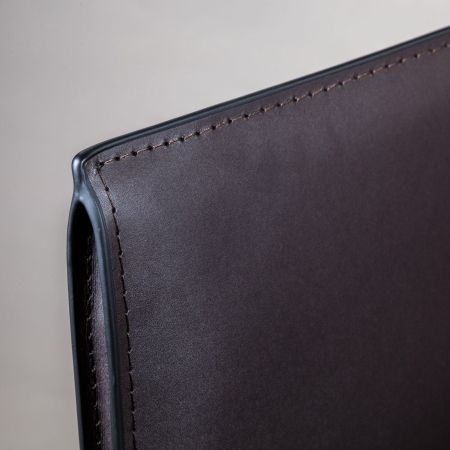 Полубарный стул Barrie кожа коричневый