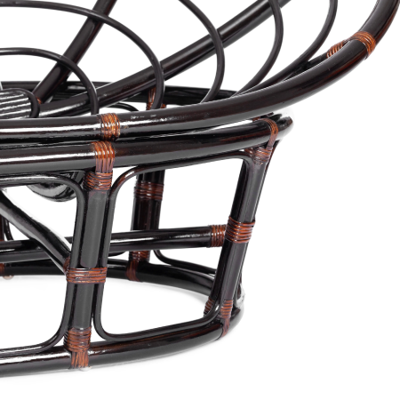 Диван MAMASAN/МАМАСАН 23/02 W, с подушкой, серый, темно-коричневый