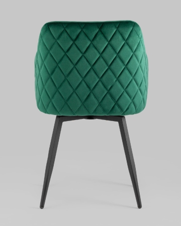 Стул Ника вращающийся велюр изумрудный