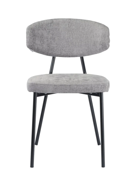 Стулья для кухни Дрим серый шенилл ELEMENT 993, комплект 2шт