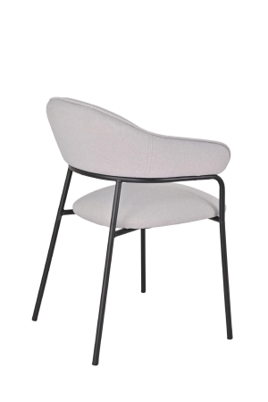 Стул обеденный Leya светло-серый 2 шт.