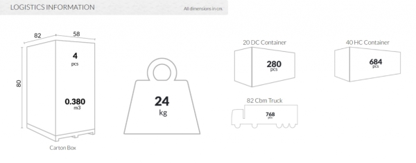 Кресло пластиковое Siesta Contract Sky