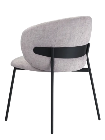 Стул для кухни SOLIS серый букле MOSS 960, комплект 2шт