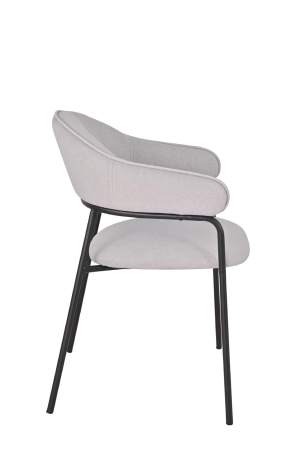 Стул обеденный Leya светло-серый