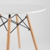 Стол Eames style 80 белый