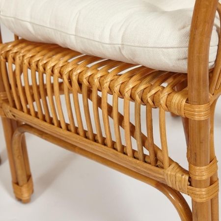 КОМПЛЕКТ " NEW BOGOTA " (диван + 2 кресла + стол со стеклом) с подушками