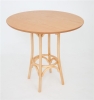 Стол деревянный круглый Зальцбург светлый тон