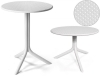 Стол пластиковый обеденный Step + Step Mini белый
