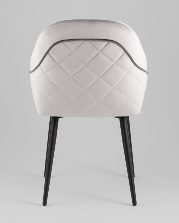 Стул Новел New велюр светло-серый