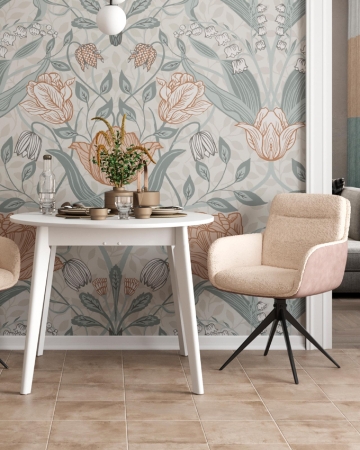 Стол Rondo 100-135*100 белый