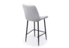 Барный стул Седа светло-серый (zd 960), черный