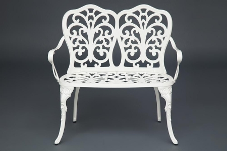 Скамья Secret De Maison Symphonie алюминиевый сплав, 95х56х92 см